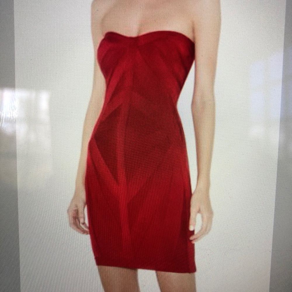 Herve Leger Strapless Dress. NEW!